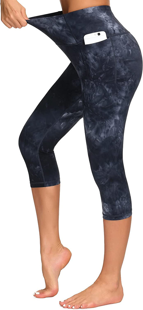 Dragon Fit High Waisted Legging for Women Tummy Control Workout Running Yoga Pants with Pockets